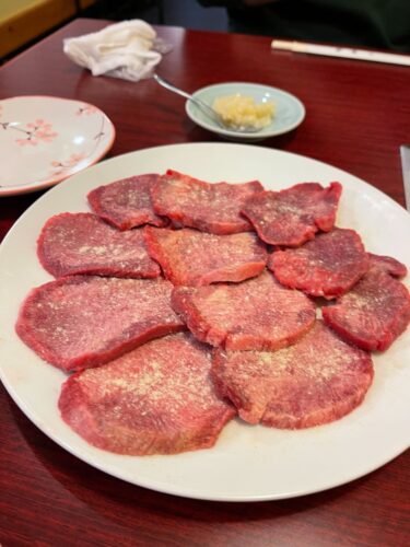 【食事】焼肉「二葉苑」（【Meal】Yakiniku “Futabaen”）